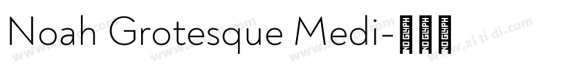 Noah Grotesque Medi字体转换 Noah Grotesque Medi字体转换